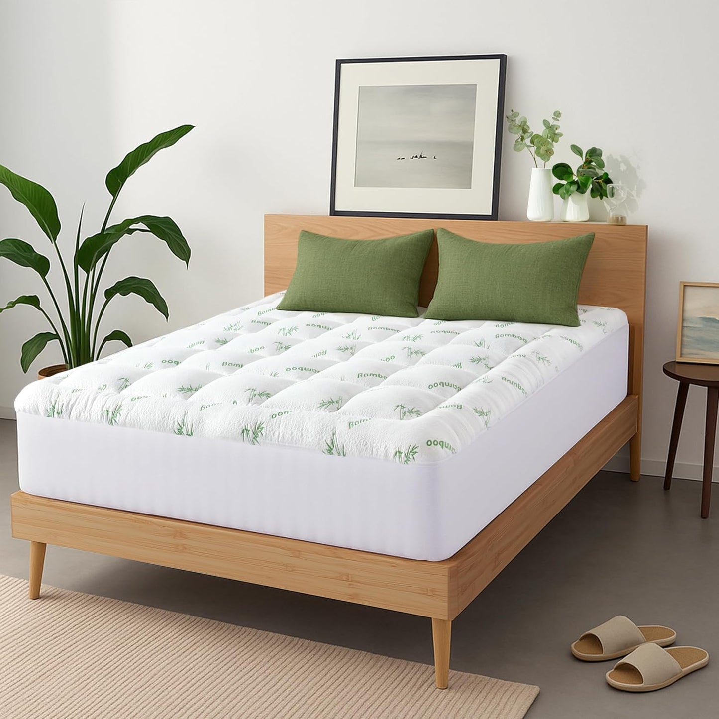 Queen Ultra Soft Mattress Topper — Back Pain Relief