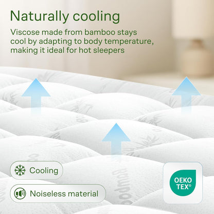 Queen Ultra Soft Mattress Topper — Back Pain Relief