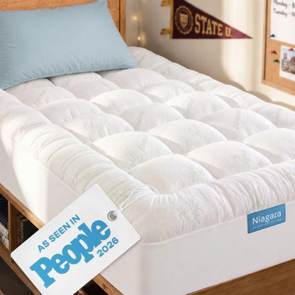 Queen Ultra Soft Mattress Topper — Back Pain Relief