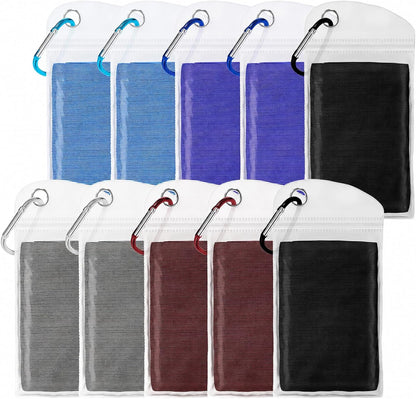 6 Pack Cooling Towel for Neck and face(40"x12"), Cooling Neck Wraps, Cooling Rags, Soft Breathable Towels for Yoga, Sport, Running, Workout, Gym, Camping, Fitness, Workout & More