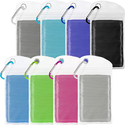 6 Pack Cooling Towel for Neck and face(40"x12"), Cooling Neck Wraps, Cooling Rags, Soft Breathable Towels for Yoga, Sport, Running, Workout, Gym, Camping, Fitness, Workout & More