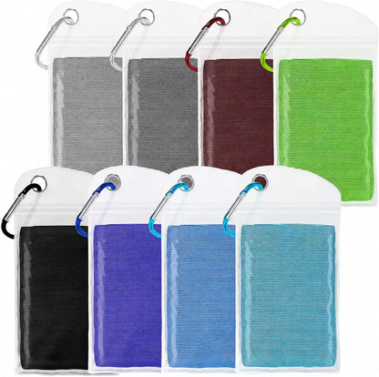 6 Pack Cooling Towel for Neck and face(40"x12"), Cooling Neck Wraps, Cooling Rags, Soft Breathable Towels for Yoga, Sport, Running, Workout, Gym, Camping, Fitness, Workout & More