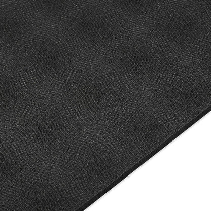 Dry-Grip Yoga Mat - 5mm Thick Non-Slip Exercise & Fitness Mat for Standard or Hot Yoga, Pilates and Floor Workouts - Cushioned Support, Non-Slip Coat - 68 x 24 Inches