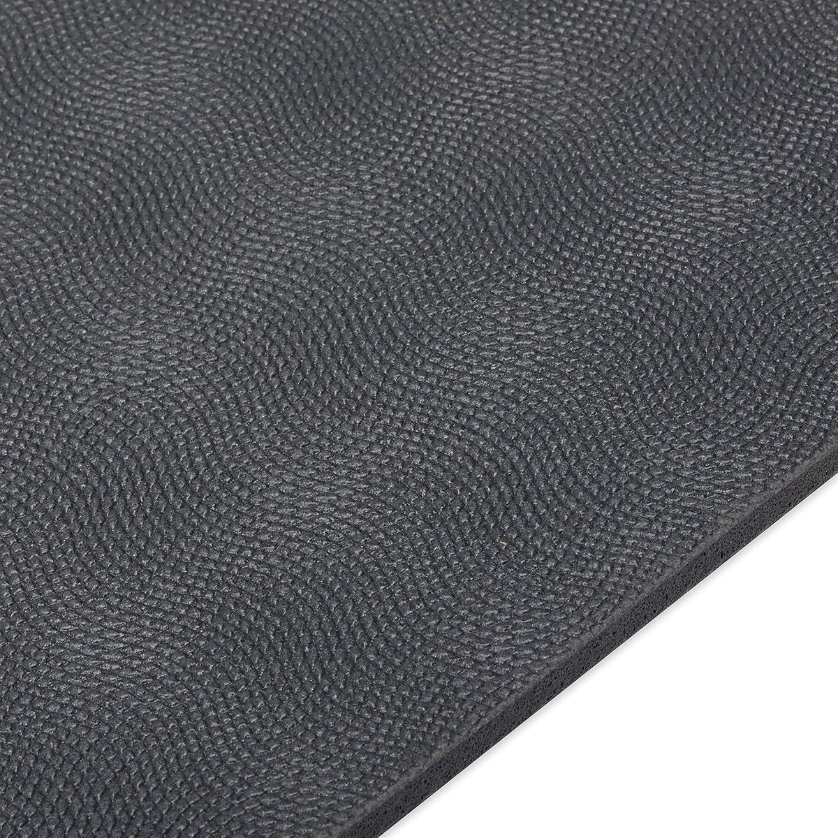 Dry-Grip Yoga Mat - 5mm Thick Non-Slip Exercise & Fitness Mat for Standard or Hot Yoga, Pilates and Floor Workouts - Cushioned Support, Non-Slip Coat - 68 x 24 Inches