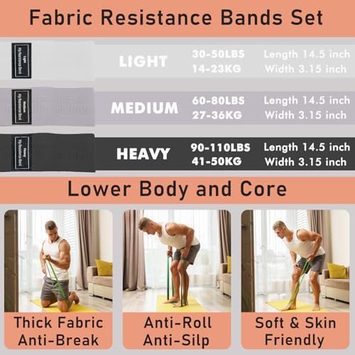 Pilates Ring Kit with Adjustable Ankle Wrist Weights, Resistance Bands, Ball, Pilates Equipment Ball for Home Workout to Tone, Sculpt and Strengthen, Fitness Magic Circle Rings for Yoga Women