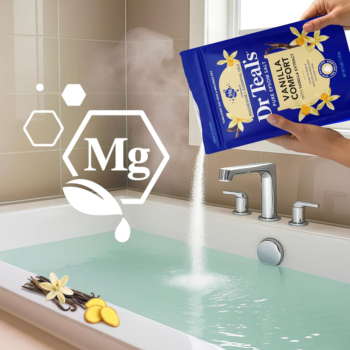 Epsom Salt Magnesium Soak, Limited Edition Hawaiian Bliss, 3 lbs