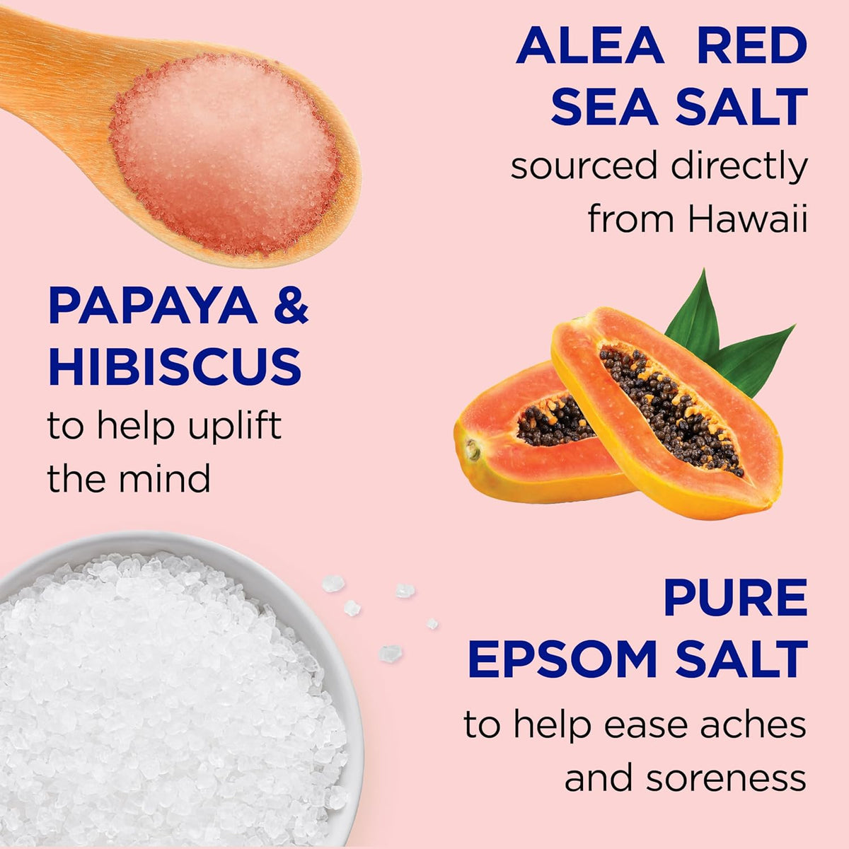 Epsom Salt Magnesium Soak, Limited Edition Hawaiian Bliss, 3 lbs