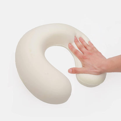 Travel Pillow 100% Pure Comfortable U Shape Memory Foam Pillows Neck and Head Support Portable Travel Neck Pillow Suitable for Planes Airplane for Traveling,Train,Self-Drivingng Car,(Grey)