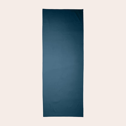 Non-Slip Hot Yoga Towel with Super-Absorbent Soft Suede Microfiber in Many Colors, for Bikram Pilates and Yoga Mats. (72.00 x 26.50) Frosted Blue