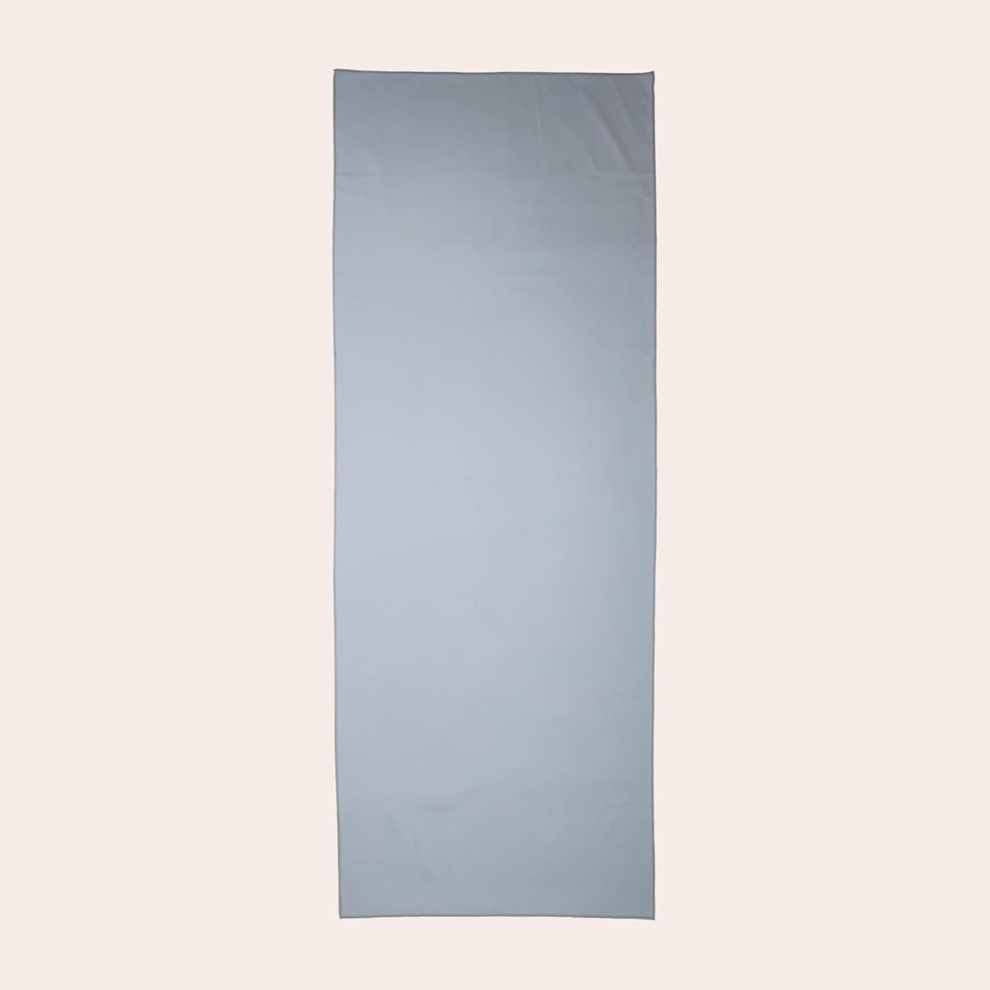 Non-Slip Hot Yoga Towel with Super-Absorbent Soft Suede Microfiber in Many Colors, for Bikram Pilates and Yoga Mats. (72.00 x 26.50) Frosted Blue