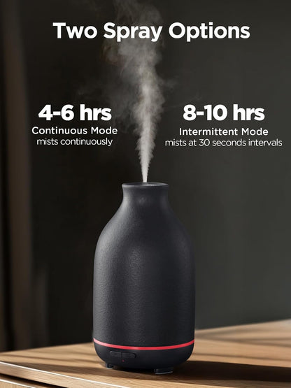 150ml Ceramic Essential Oil Diffusers for Home Humifidier, White