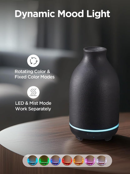 150ml Ceramic Essential Oil Diffusers for Home Humifidier, White