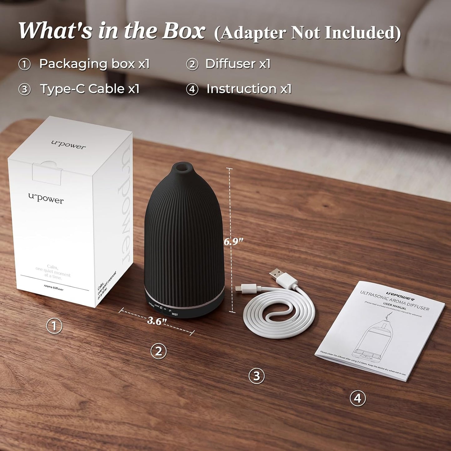 150mL Essential Oil Diffusers for Home Aromatherapy Diffuser