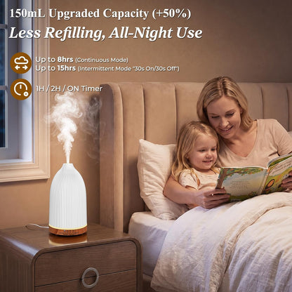 150mL Essential Oil Diffusers for Home Aromatherapy Diffuser
