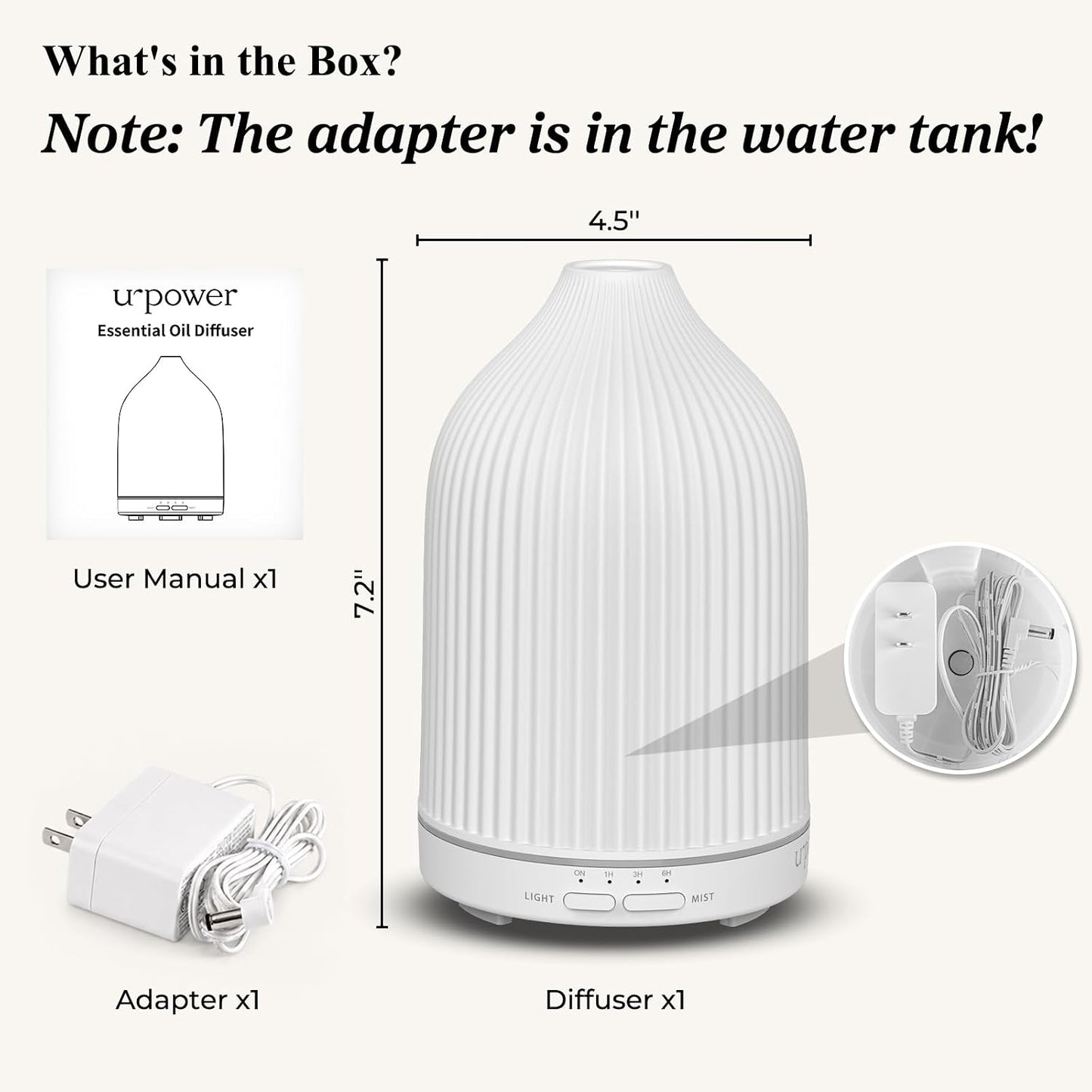 150mL Essential Oil Diffusers for Home Aromatherapy Diffuser