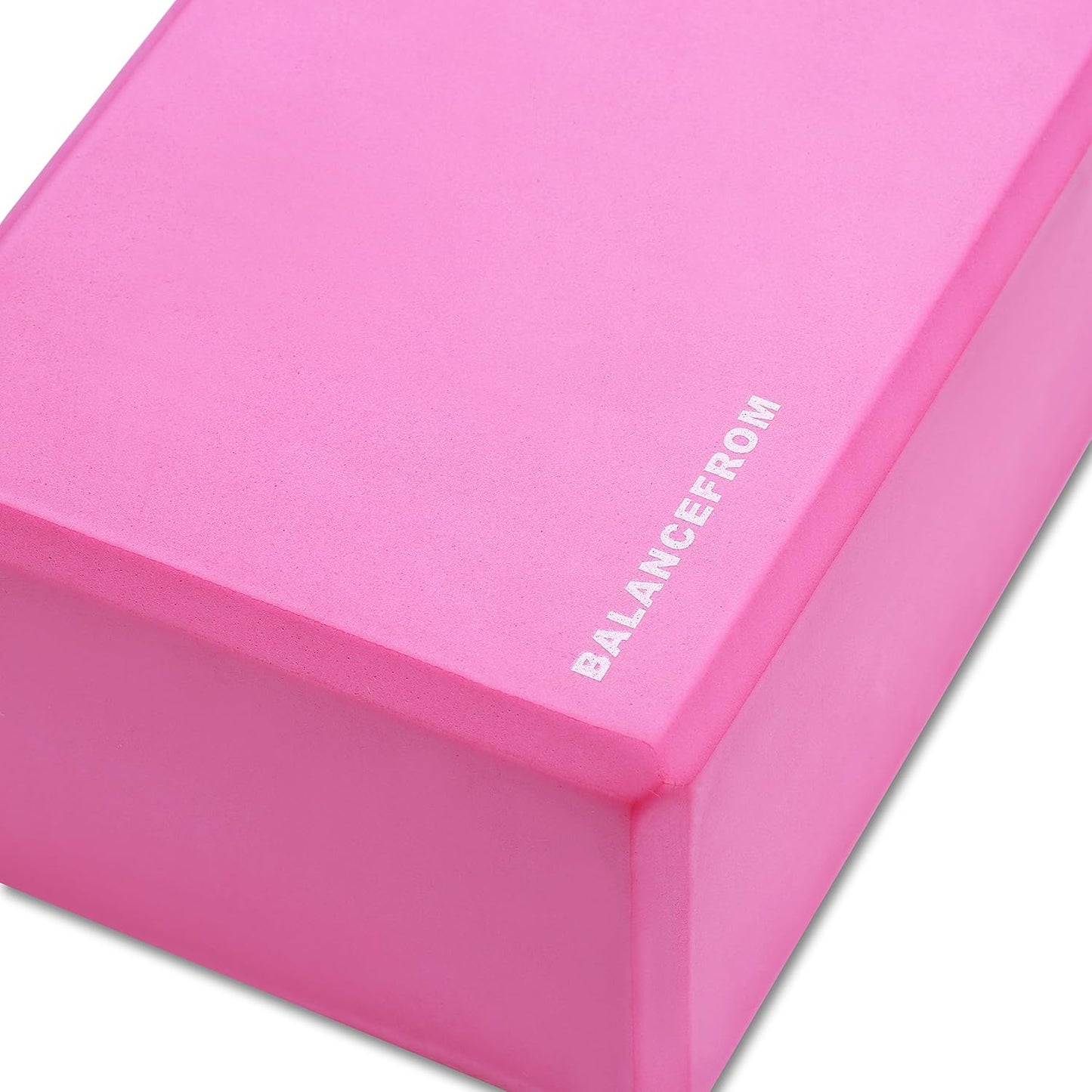 GoYoga, Set of 2 High Density Yoga Blocks, 9"x6"x4" Each