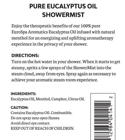 Lavender-Infused Pure Eucalyptus Oil Pillow Mist Sleep Spray - 2oz
