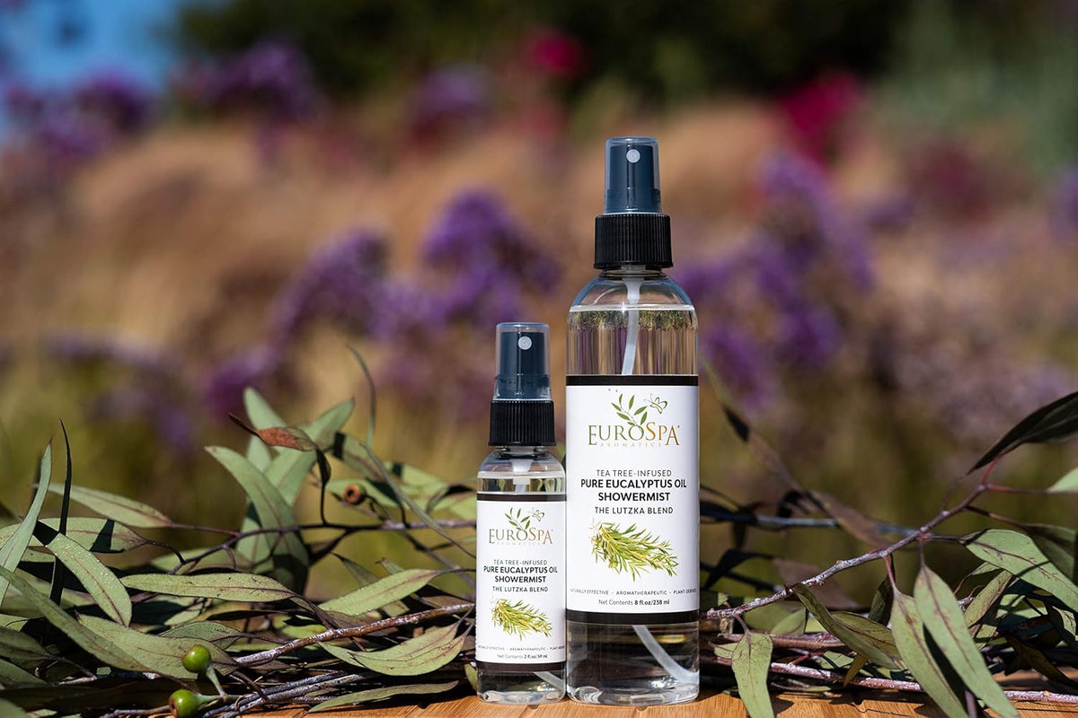 Lavender-Infused Pure Eucalyptus Oil Pillow Mist Sleep Spray - 2oz