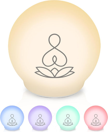 Guided Meditation Light – Meditation Aid with Rhythmic Glow for Focus, Mindfulness Tool for Calm Down Corner, Quiet Rooms, Home or Office Use