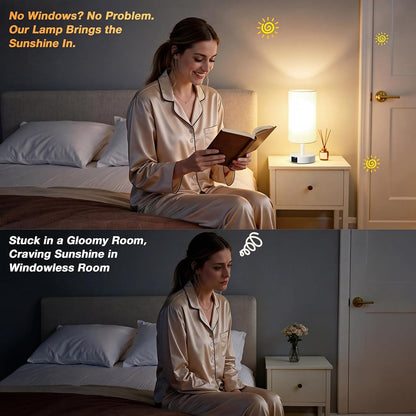 Dicoool Light Therapy Lamp 10000 Lux - Full Spectrum Sunlight Lamp, Happy Light for Seasonal Mood Boost - CRI 96+ Sun Lamp for Windowless Office, Reading, Shift Workers - Remote & Timer