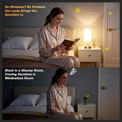 Dicoool Light Therapy Lamp 10000 Lux - Full Spectrum Sunlight Lamp, Happy Light for Seasonal Mood Boost - CRI 96+ Sun Lamp for Windowless Office, Reading, Shift Workers - Remote & Timer