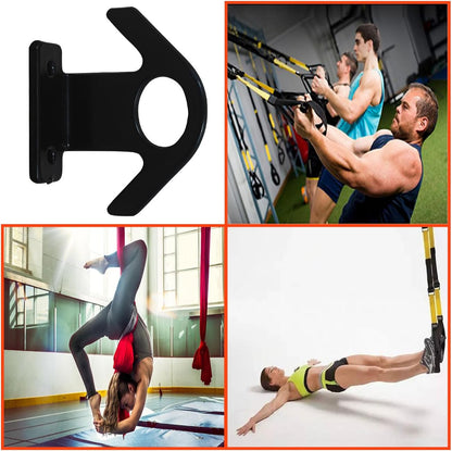Resistance Band Wall Anchor(3PCS),Resistance Bands Wall Mount for Home Workouts & Yoga Gym，Resistance Band Hooks for Resistance Bands, Stretch Straps & Suspension Trainers (AFG)
