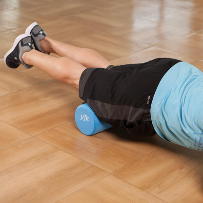 High Density Smooth EVA Foam Roller - Made in Taiwan - Multiple Size Options Available - Exercise, Massage, Muscle Recovery, Round Foam Roller