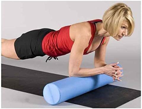 High Density Smooth EVA Foam Roller - Made in Taiwan - Multiple Size Options Available - Exercise, Massage, Muscle Recovery, Round Foam Roller
