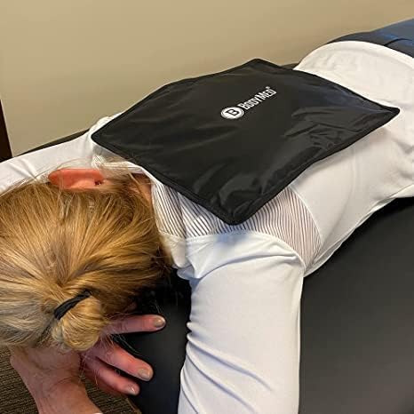 Reusable Gel Ice Pack Cold Compress for Neck - Professional Grade Cold Therapy for Injuries, Aches, Swelling, Bruises, Sprains - 21 in. x 6 in. (Neck Contour)
