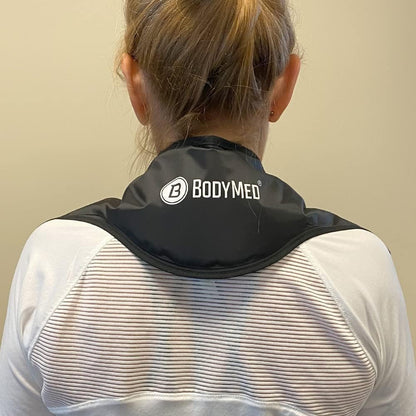 Reusable Gel Ice Pack Cold Compress for Neck - Professional Grade Cold Therapy for Injuries, Aches, Swelling, Bruises, Sprains - 21 in. x 6 in. (Neck Contour)