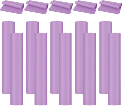 10 Pack Yoga Mats Bulk, 68'' x 24'' x 4mm Thick Yoga Mats for Kids and Adult Gym Mats Bundle Latex Free Exercise Mats with Non Slip Texture for Outdoor Yoga, Pilates or Workout