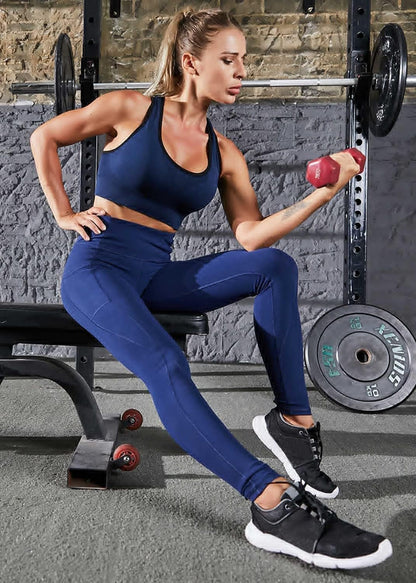 Leggings with Pockets for Women Tummy Control High Waisted Yoga Pants Women Compression Workout Leggings