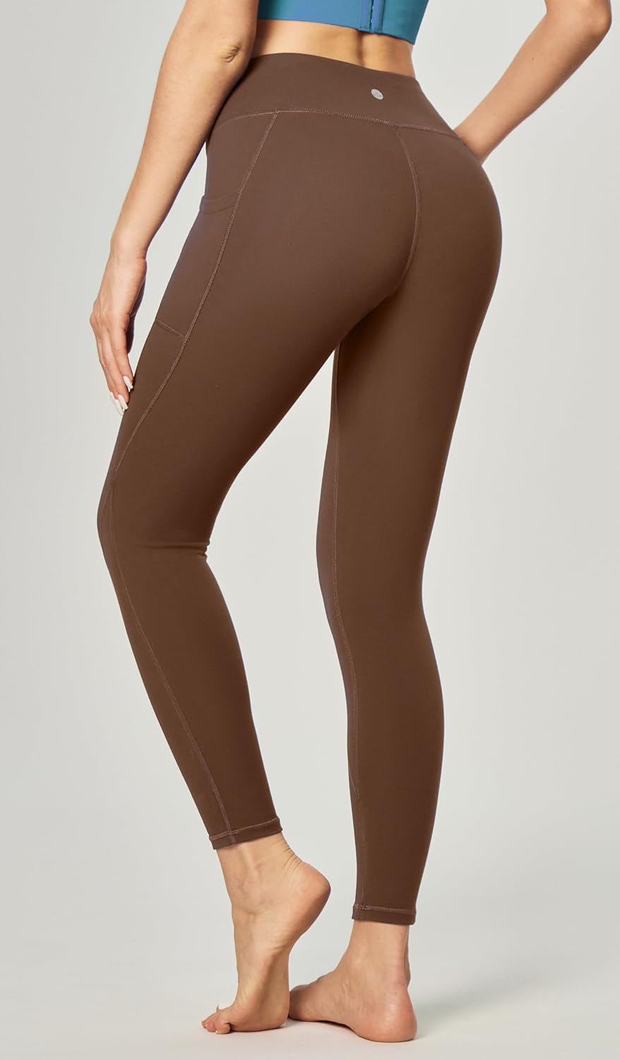 Leggings with Pockets for Women Tummy Control High Waisted Yoga Pants Women Compression Workout Leggings