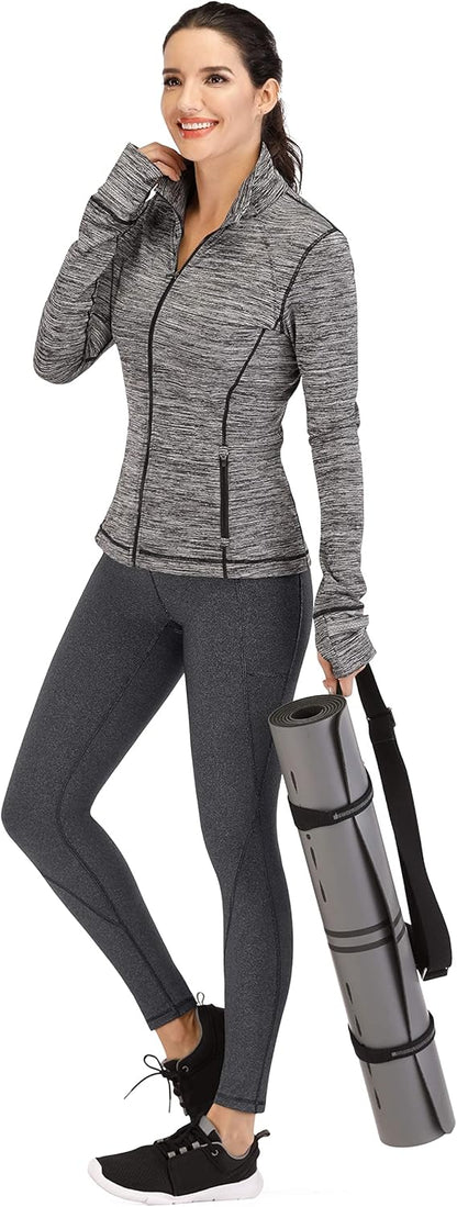 Leggings with Pockets for Women Tummy Control High Waisted Yoga Pants Women Compression Workout Leggings