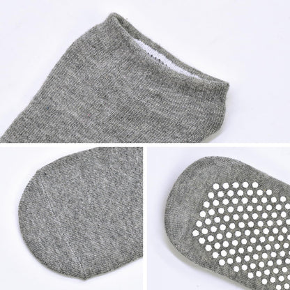 Yoga Grips Non Slip Socks 3 Pairs Pilates Anti Skid Grippers Grippy Ballet Barre Socks for Women