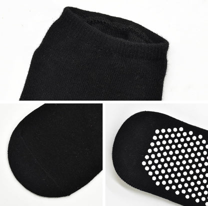 Yoga Grips Non Slip Socks 3 Pairs Pilates Anti Skid Grippers Grippy Ballet Barre Socks for Women