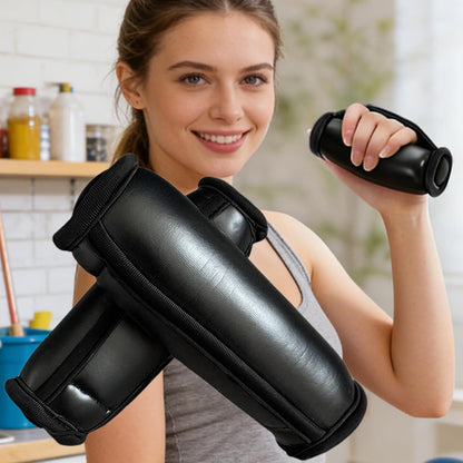 Hand Weights With Straps 1Lb Soft Exercise Fitness Walking Dumbbells | Aerobics Weight for Indoor Outdoor Home Gym Running Aerobics Adults Women