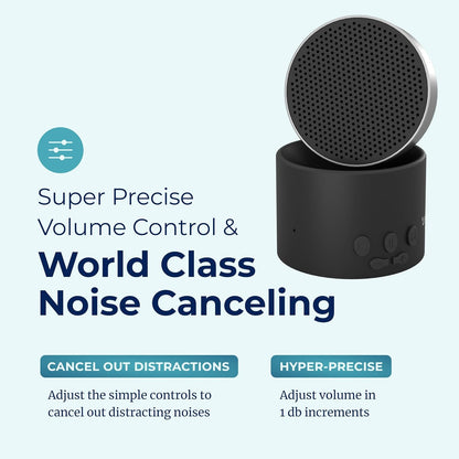 LectroFan Micro 2 White Noise Machine, Black