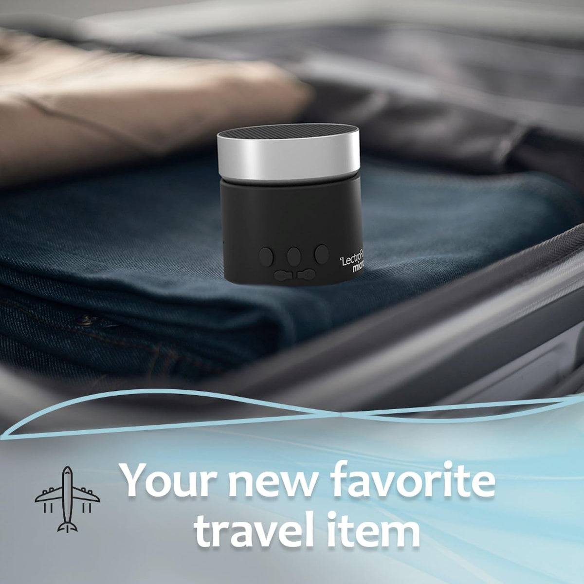 LectroFan Micro 2 White Noise Machine, Black