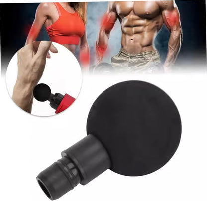 Massage Gun Attachments - 2PCS Round Plastic Replacement Heads, for Muscle Relaxing