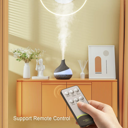 500ML Essential Oil Diffuser for Home: 14 Color LED Humidifier