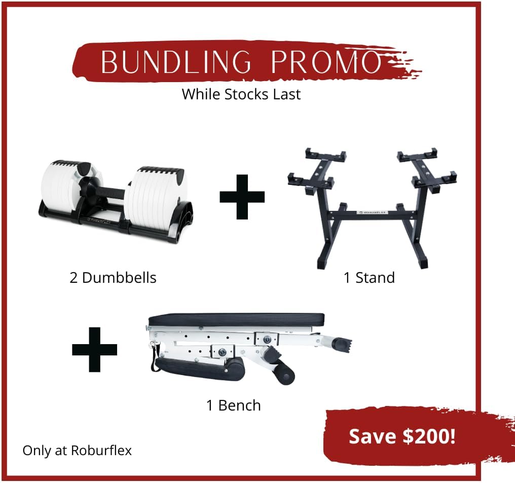 Adjustable Dumbbell (Single) 5-40/80lb, 5lb Increments, for Home Gym Fitness - Upto 20 weight settings