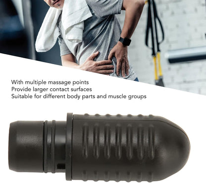 19mm Muscle Massage Gun Head, Replaceable Massager Gun Attachment, Deep Relaxation Promote Meet Different Needs for Deep Tissue Muscle Massage Gun