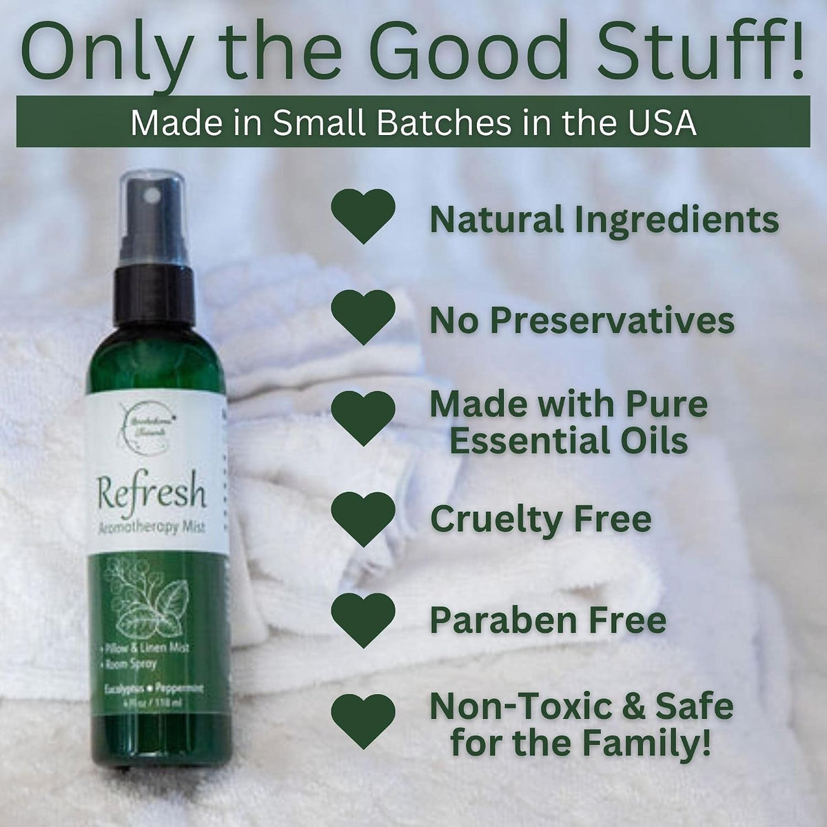 Calm Aromatherapy Mist | Lavender Pillow Spray 4oz