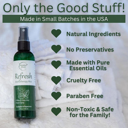 Calm Aromatherapy Mist | Lavender Pillow Spray 4oz
