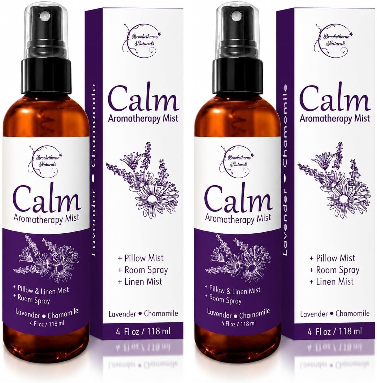 Calm Aromatherapy Mist | Lavender Pillow Spray 4oz