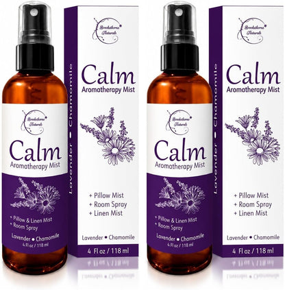 Calm Aromatherapy Mist | Lavender Pillow Spray 4oz