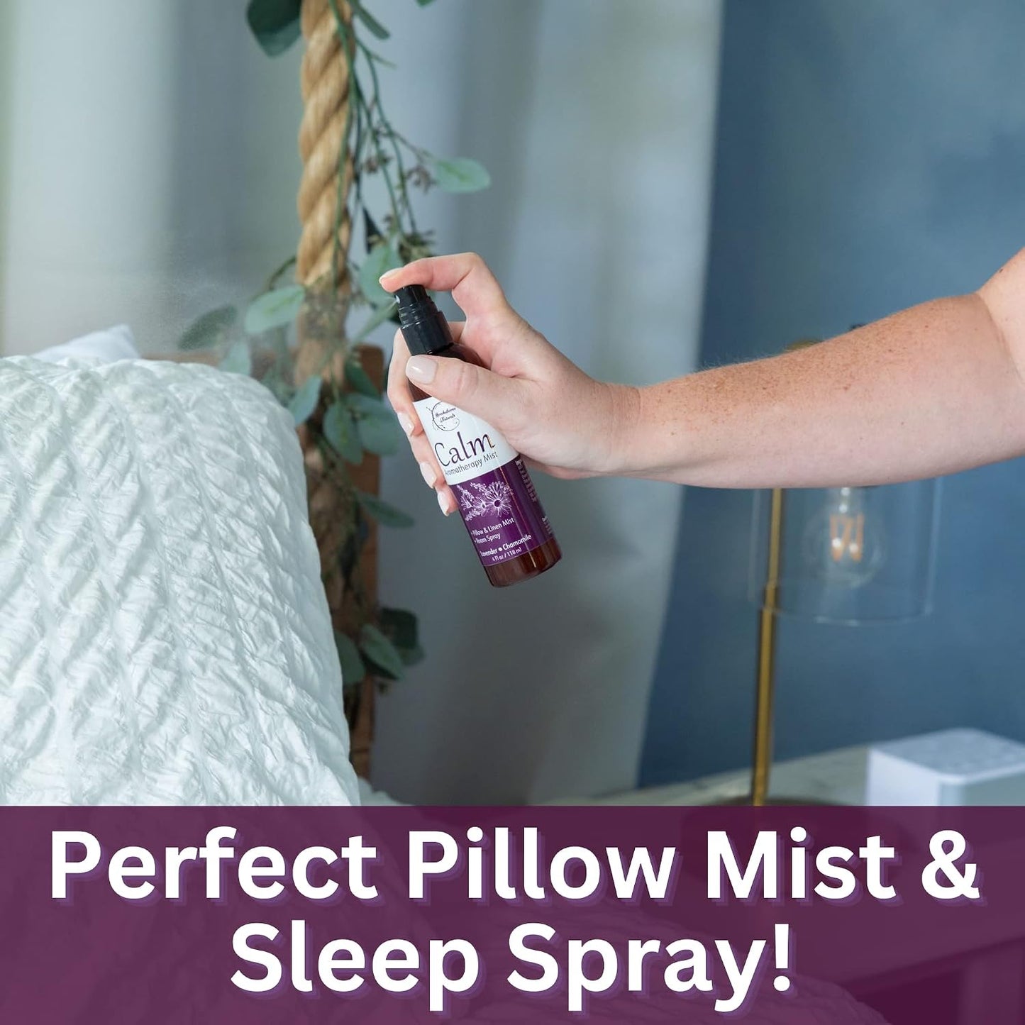 Calm Aromatherapy Mist | Lavender Pillow Spray 4oz