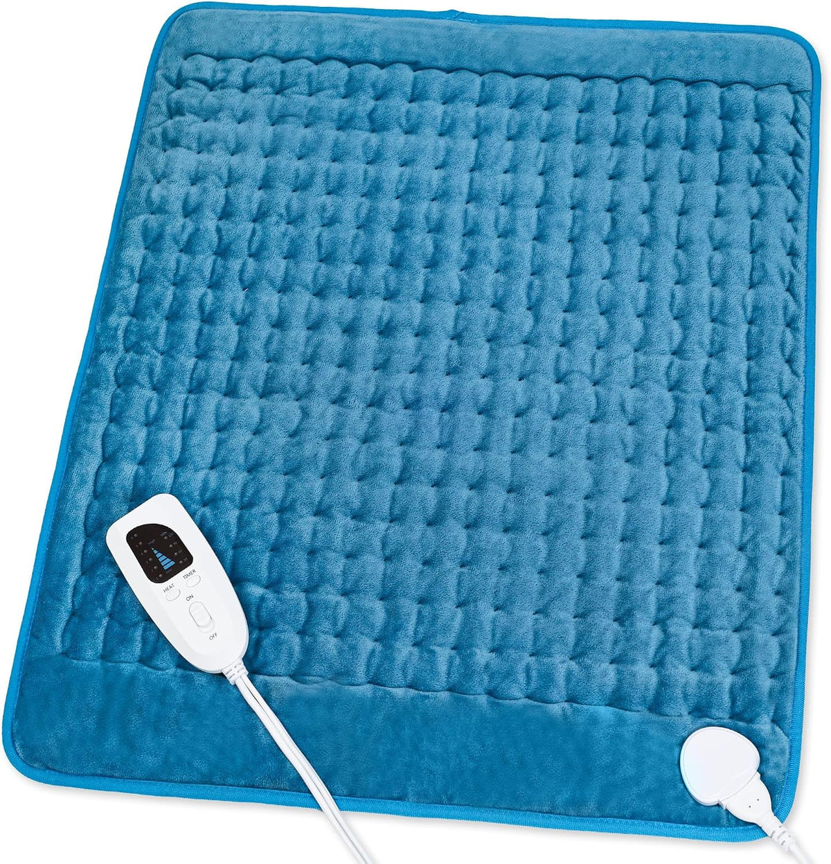 Heating Pad,Electric Heating Pads,Heating Pad for Back,Silvergray,24x12In