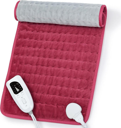 Heating Pad,Electric Heating Pads,Heating Pad for Back,Silvergray,24x12In